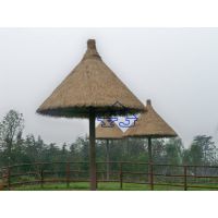 大理农家乐新型塑料茅草 打造逼真自然的田园凉亭